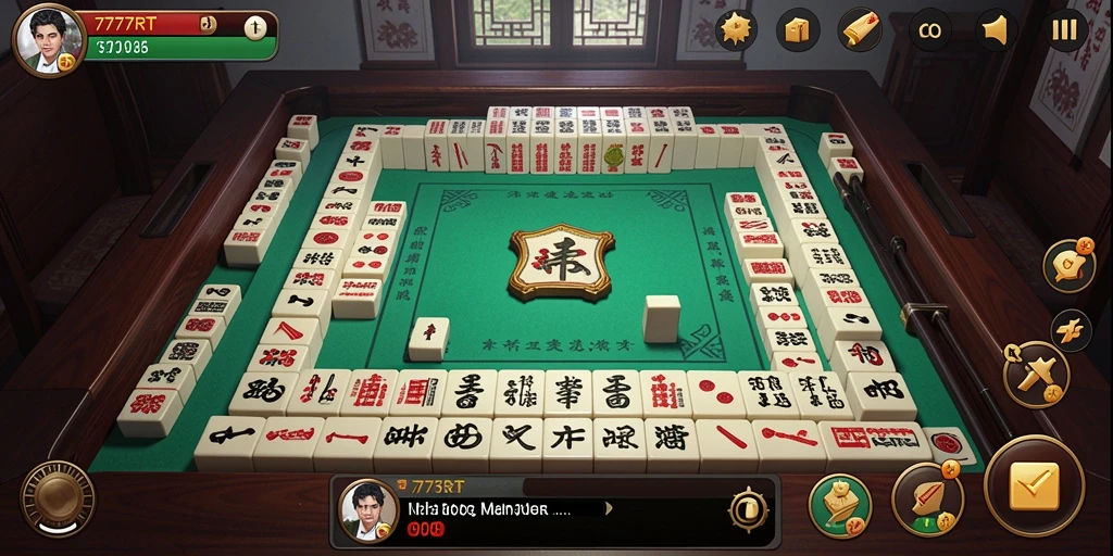 Tampilan gameplay Mahjong yang memukau dan menarik di 777RT.