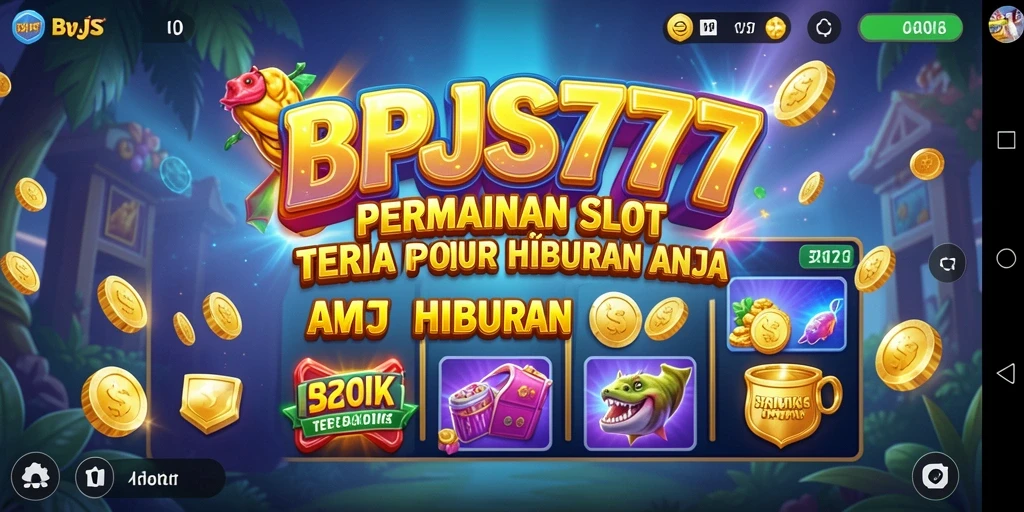 Tampilan gameplay BPJS777 yang menarik dan penuh warna.