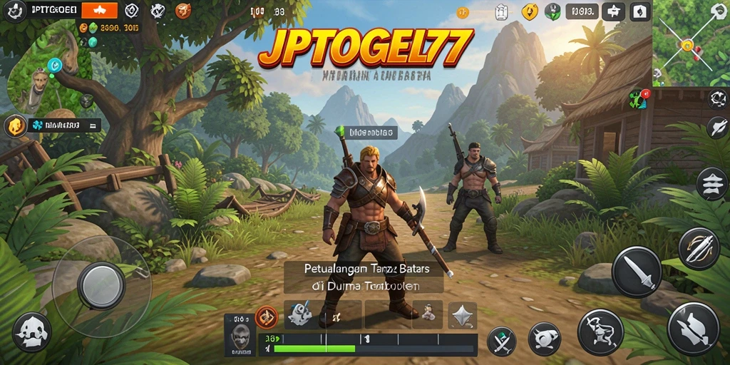 Screenshot JPTOGEL77 menampilkan pemandangan menakjubkan dunia terbuka.