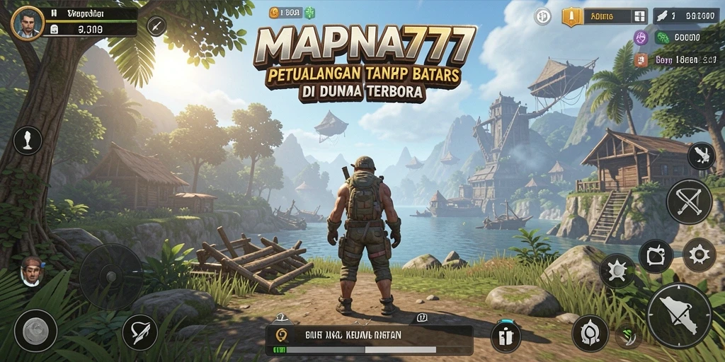 Tampilan gameplay MAPNA777 yang mengesankan dalam dunia terbuka.