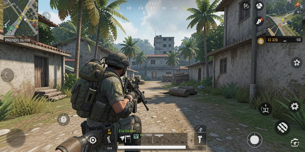 Gameplay seru dan mendebarkan dari PRG168 dalam kategori TPS.