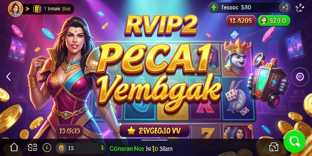 Tampilan grafis permainan Slot RVIP2 yang menawan.